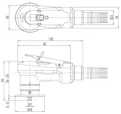 氣動倒角機(金屬用)